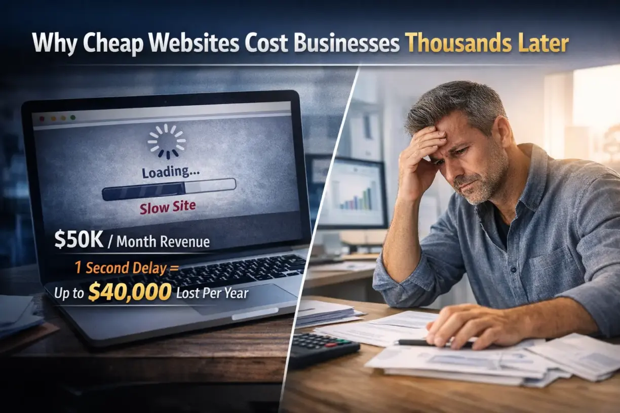 Why Cheap Websites Cost Businesses Thousands Later